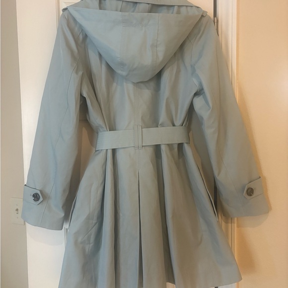 London Fog Trench with Removable Hood - Picture 7 of 7